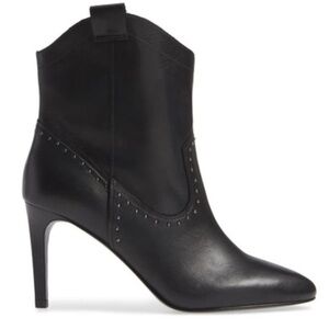 Halogen Palmer Black Heeled Boots NEW size 12